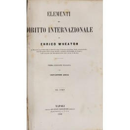 Elementi di diritto internazionale Elementi di diritto internazionale