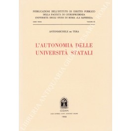 L'autonomia delle università statali