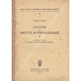 Lezioni di diritto internazionale