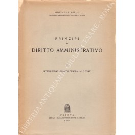 Principi di diritto amministrativo