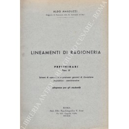 Lineamenti di ragioneria Lineamenti di ragioneria