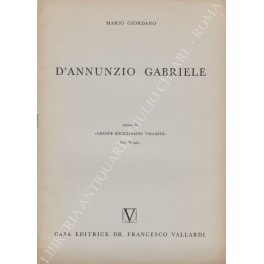 D'annunzio Gabriele