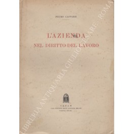 L'azienda nel diritto del lavoro