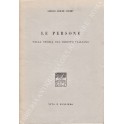 Le persone nella storia del diritto italiano