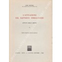 L'attuazione del rapporto obbligatorio