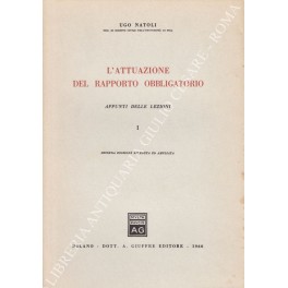 L'attuazione del rapporto obbligatorio
