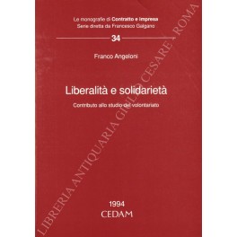 Liberalità e solidarietà