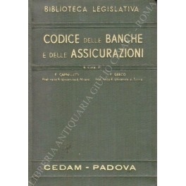 Codice delle banche e delle assicurazioni