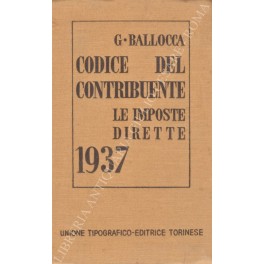 Codice del contribuente Codice del contribuente