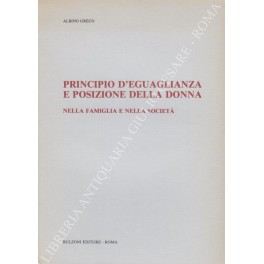 Principio d'eguaglianza e posizione della donna