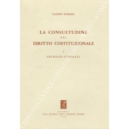 La consuetudine nel diritto costituzionale