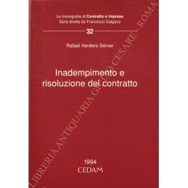 Inadempimento e risoluzione del contratto