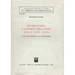 Separatismo e libertà religiosa negli Stati Uniti