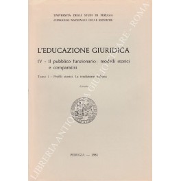 L'educazione giuridica L'educazione giuridica