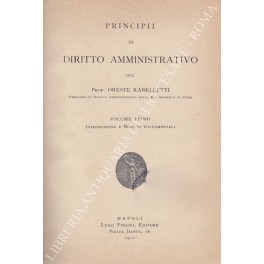 Principii di diritto amministrativo
