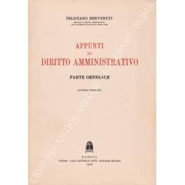 Appunti di diritto amministrativo