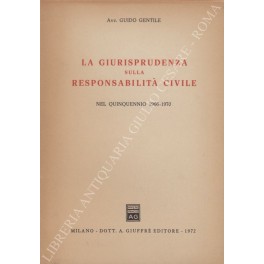 La giurisprudenza sulla responsabilità civile