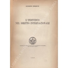 L'individuo nel diritto internazionale L'individuo nel diritto internazionale