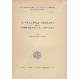 Le clausole onerose nelle assicurazioni private