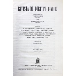 Rivista di diritto civile Rivista di diritto civile
