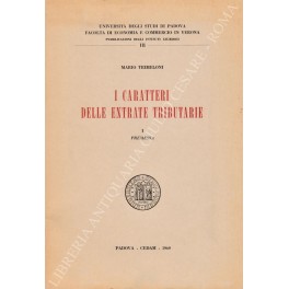 I caratteri delle entrate tributarie