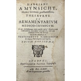 Hadriani a Mynsicht, Medici Germani praestantissimi Hadriani a Mynsicht, Medici Germani praestantissimi