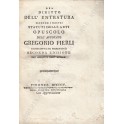 Del diritto dell'entratura secondo i nostri statuti delle arti