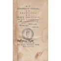 Sul contratto sociale o principi di diritto politico