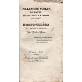 Collezione scelta di fatti osservazioni e memorie Collezione scelta di fatti osservazioni e memorie