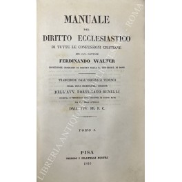 Manuale del diritto ecclesiastico