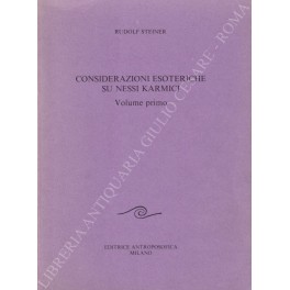 Considerazioni esoteriche su nessi karmici Considerazioni esoteriche su nessi karmici