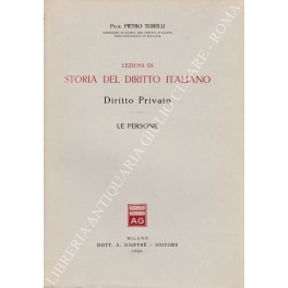 Lezioni di storia del diritto italiano