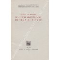 Note critiche su alcuni recenti saggi in tema di rinvio