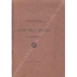 Introduzione allo studio della giustizia in Inghilterra