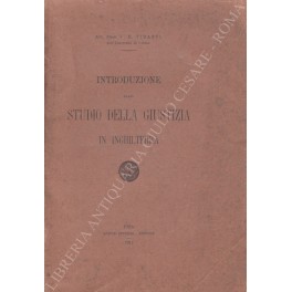 Introduzione allo studio della giustizia in Inghilterra