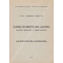 Corso di diritto del lavoro