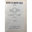 Rivista di diritto civile.