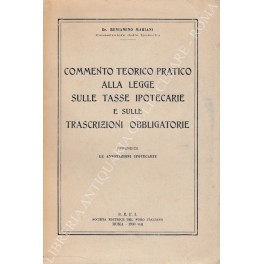 Commento teorico pratico alla legge sulle tasse