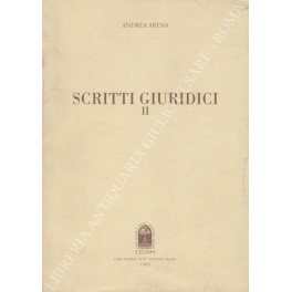 Scritti giuridici