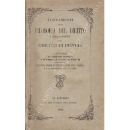 Fondamenti della filosofia del diritto Fondamenti della filosofia del diritto
