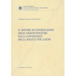 Il dovere di informazione degli amministratori