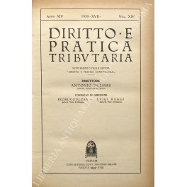 Diritto e Pratica Tributaria. Diretta da Victor Uckmar Diritto e Pratica Tributaria. Diretta da Victor Uckmar