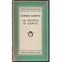 La lezione di canto