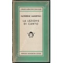 La lezione di canto