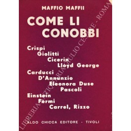 Come li conobbi Come li conobbi