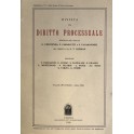 Rivista di Diritto Processuale. Annata 1999