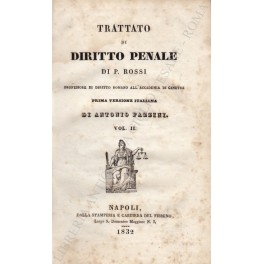 Trattato di diritto penale Trattato di diritto penale