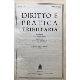Diritto e Pratica Tributaria. Diretta da Victor Uckmar. Diritto e Pratica Tributaria. Diretta da Victor Uckmar.