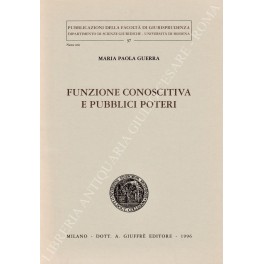 Funzione conoscitiva e pubblici poteri