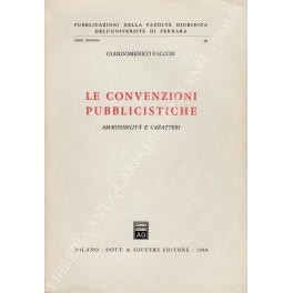 Le convenzioni pubblicistiche